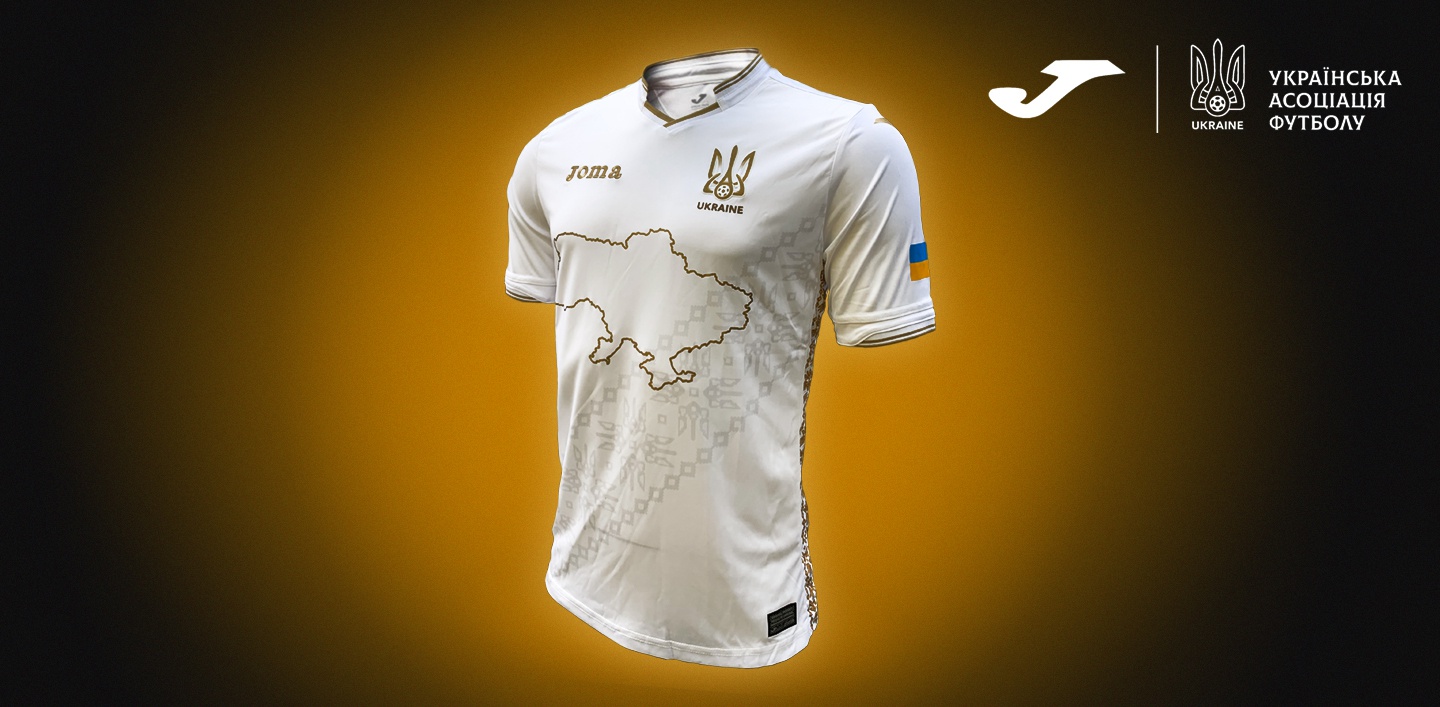 Ігрова футболка збірної Україні з футболу 2022го року (біла) FFU Limited Edition
