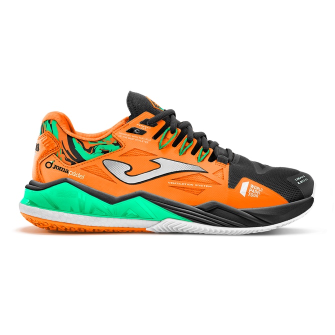 Joma Padel Shoes for Men Slam Clay, World Padel Tour – Comfortable, Light  for Training and Competition